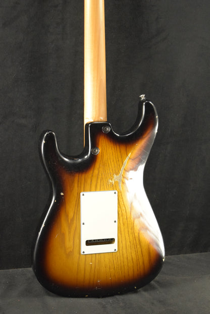 Tom Anderson Icon Classic In-Distress Level 2: Tobacco Burst - dark grain