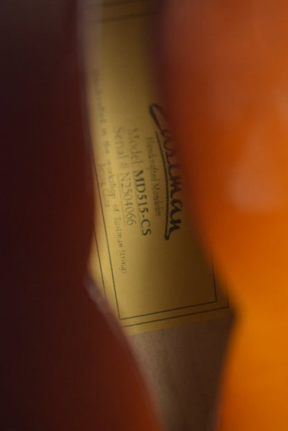 Eastman MD515-CS F-Style F-Hole Mandolin Classic Sunburst