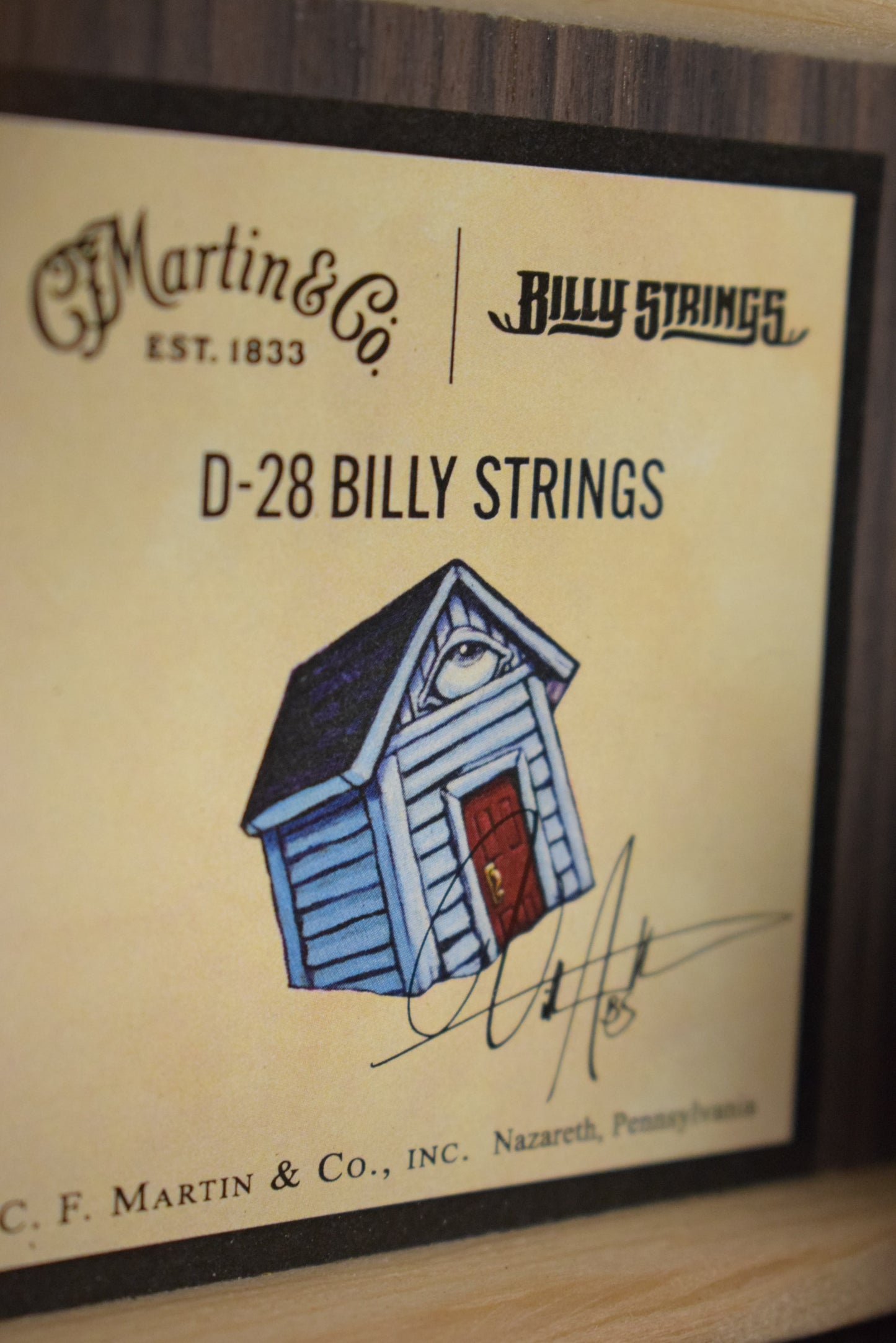 Martin D-28 Billy Strings Natural