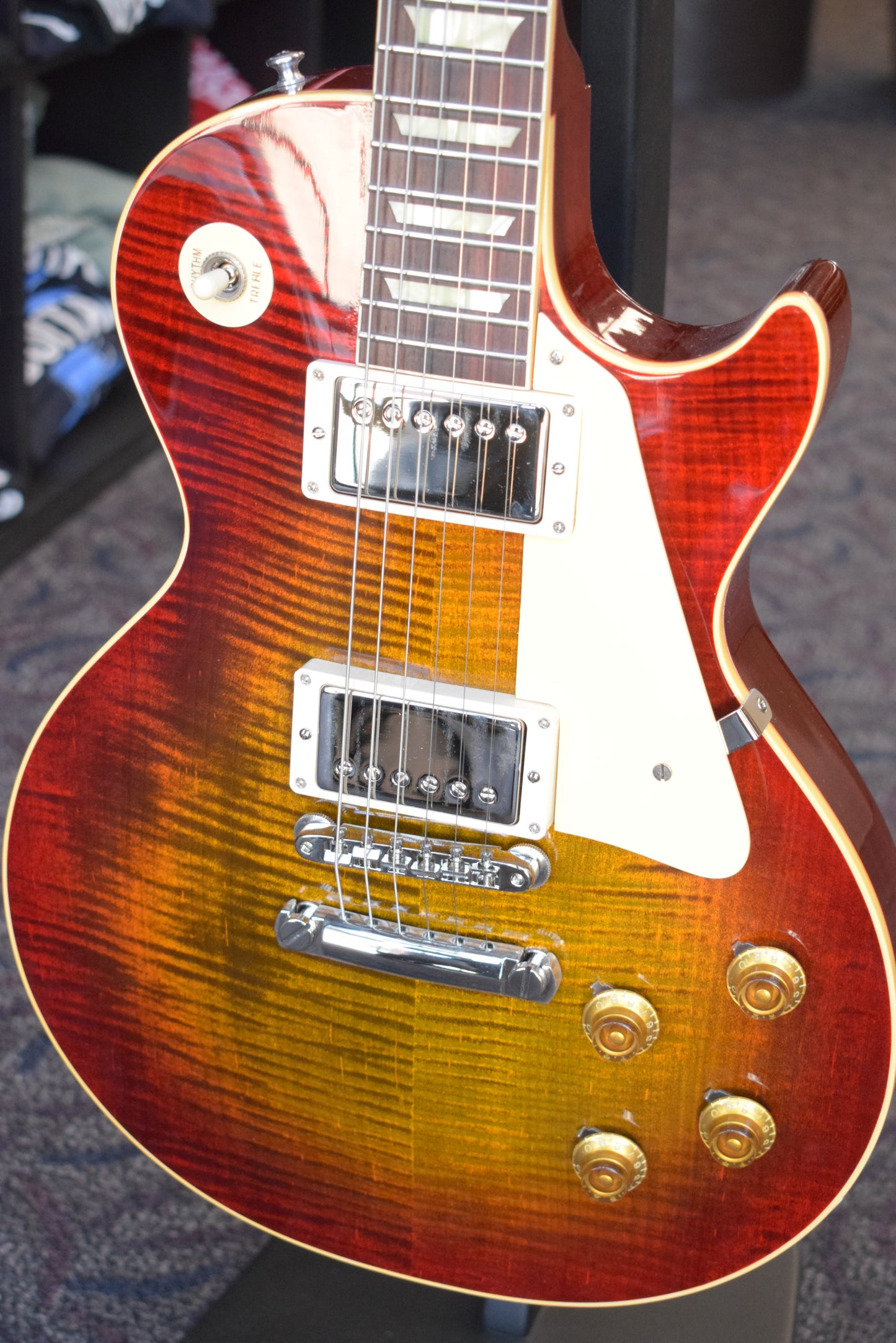 Gibson Custom Shop 1959 Les Paul Standard Bengal Burst Gloss Finish Fuller's Exclusive