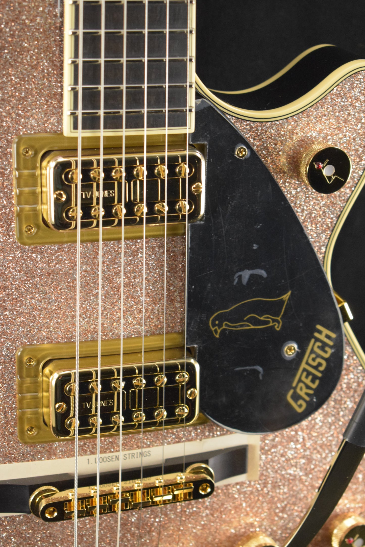 Gretsch G6134TG Limited Edition Penguin Champagne Sparkle