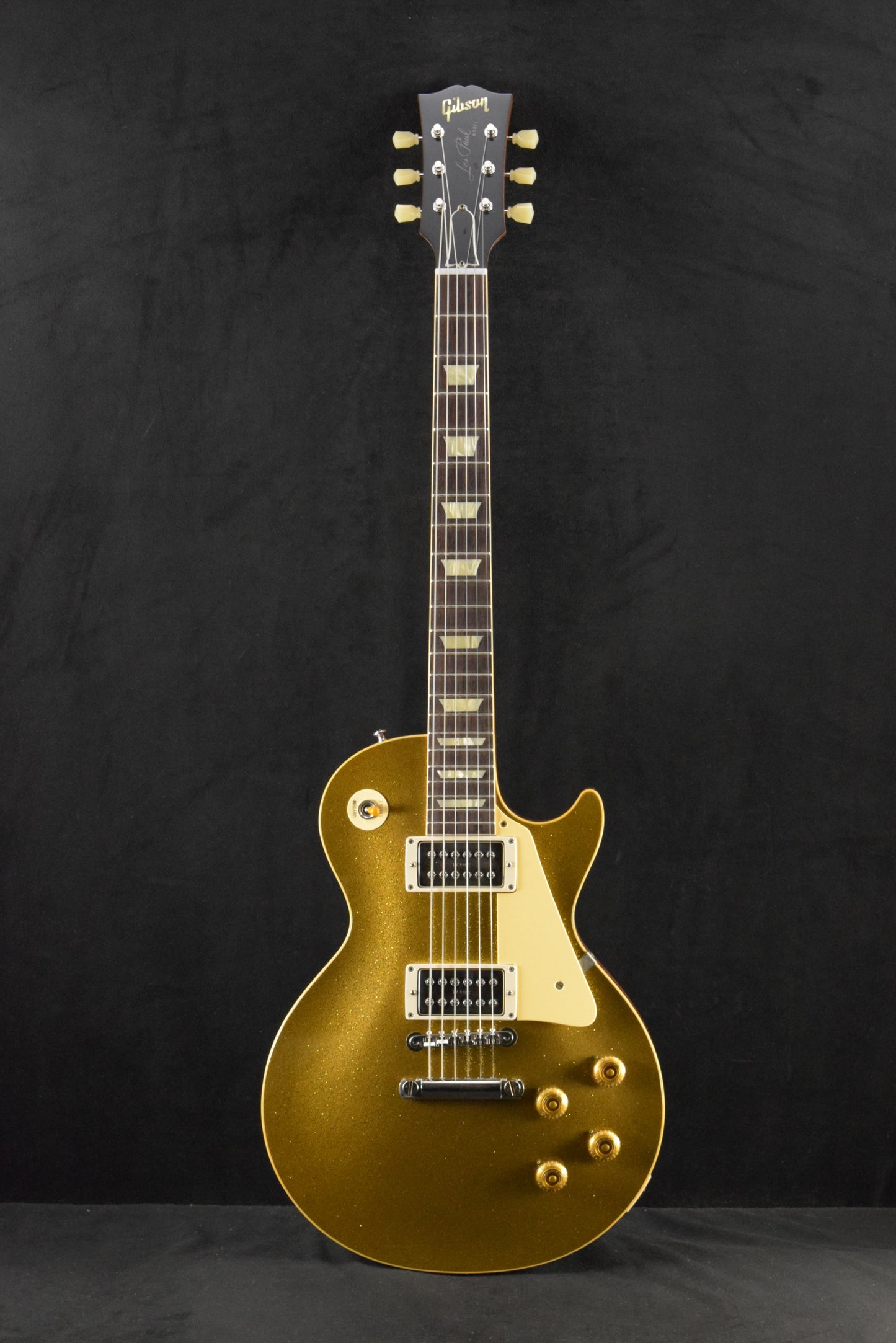 Gibson Custom LE 1957 Les Paul Reissue with TV Jones Powertron VOS Gold Sparkle Top