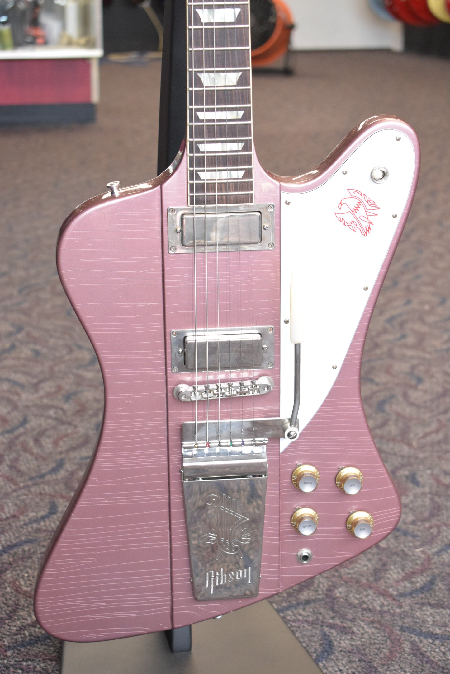 Gibson Murphy Lab 1963 Firebird V With Maestro Vibrola Heather Poly Light Aged Fuller's Exclusive