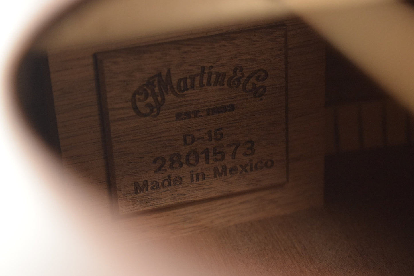 Martin D-15E Dreadnought Acoustic Electric Mahogany Satin