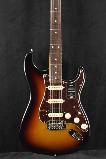 Fender American Professional Stratocaster HSS 3-Color Sunburst Rosewood Fingerboard