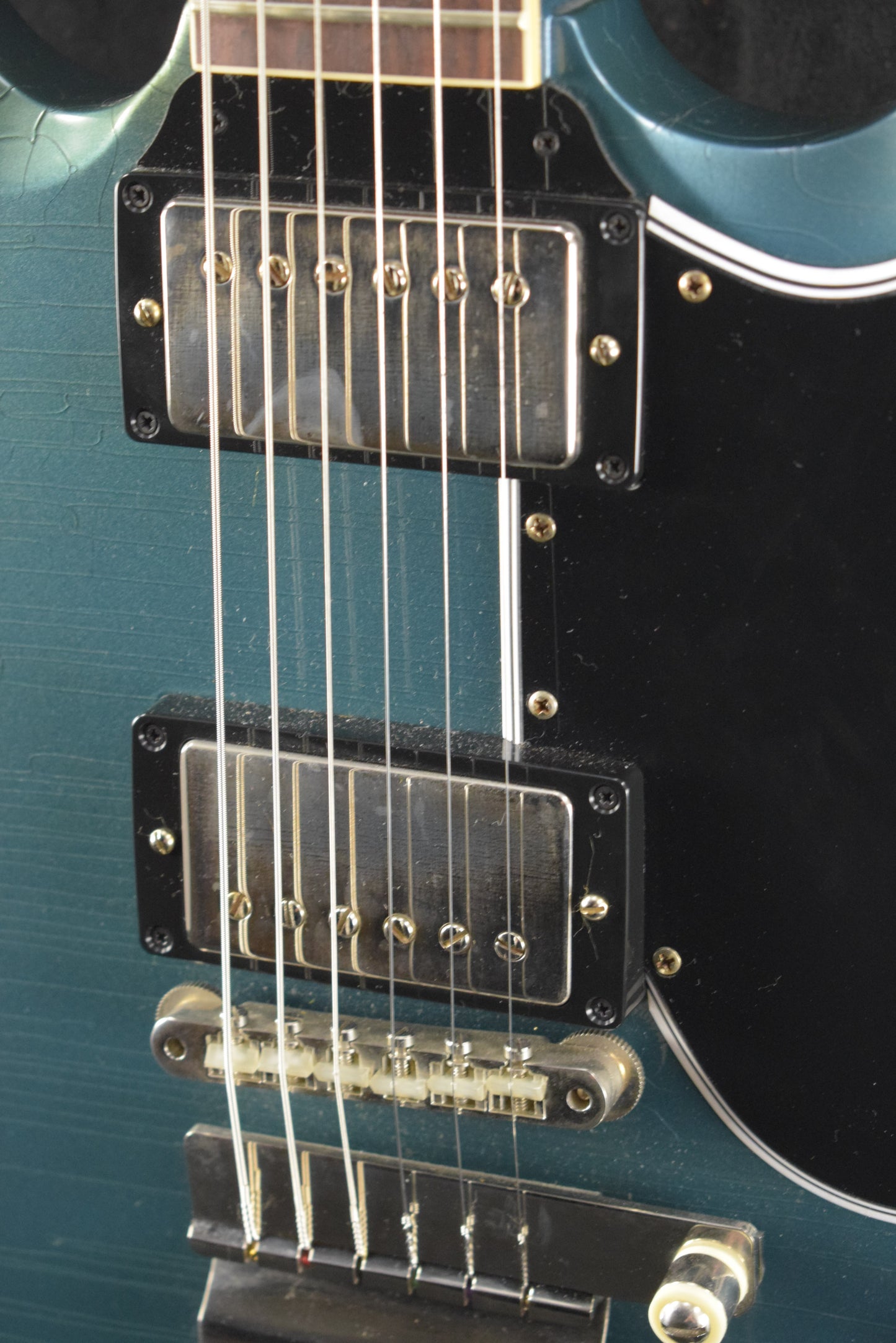 Gibson Murphy Lab 1964 SG Standard With Maestro Vibrola Pelham Blue Light Aged