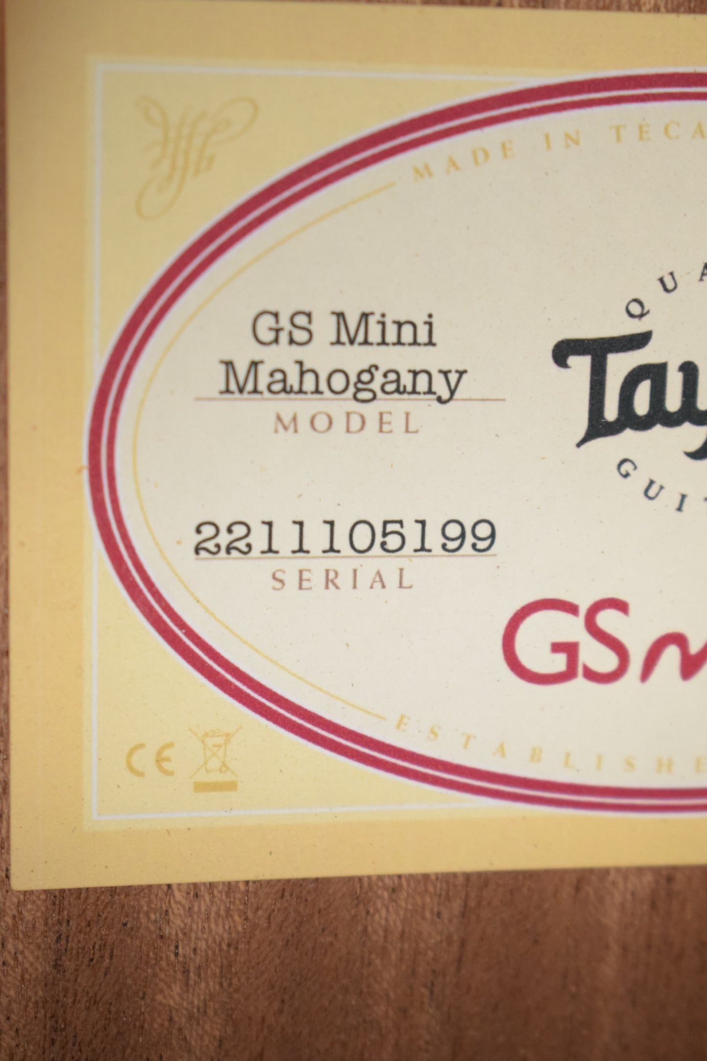 Taylor GS Mini Mahogany