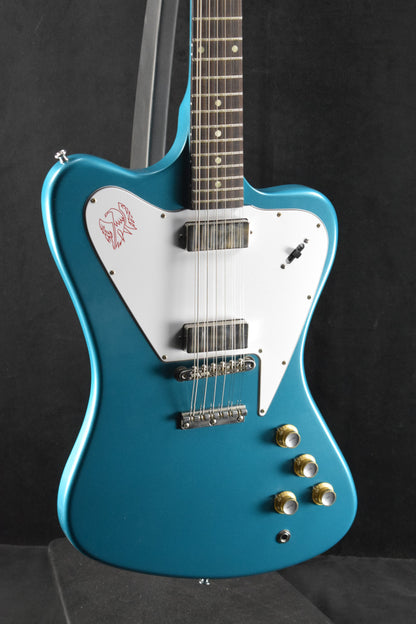 Gibson Custom Shop 1965 Non-Reverse Firebird V 12-String Reissue Aqua Mist VOS
