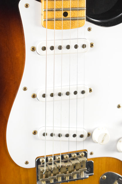 Fender Limited Edition 70th Anniversary 1954 Stratocaster Journeyman Relic Wide-Fade 2-Color Sunburst