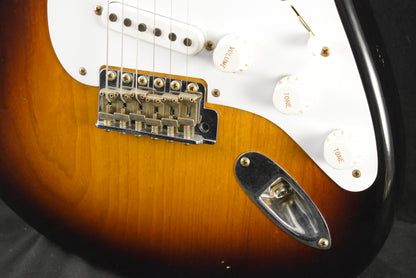 Fender Limited Edition 70th Anniversary 1954 Stratocaster Journeyman Relic Wide-Fade 2-Color Sunburst