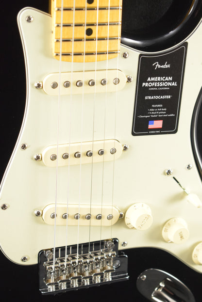Fender American Professional Stratocaster Black Maple Fingerboard