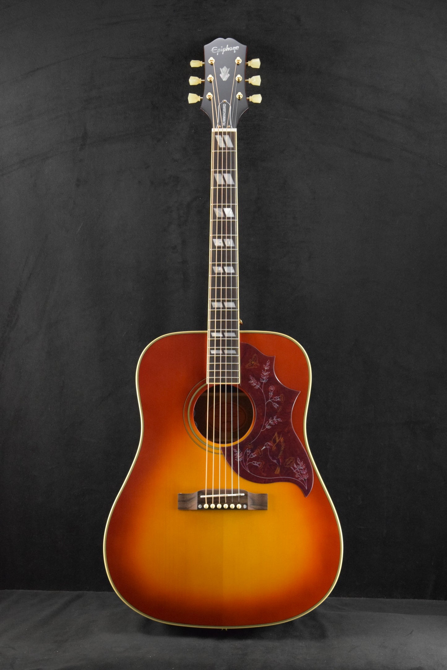 Epiphone Hummingbird Standard Cherry Sunburst w/ Premium Gig Bag