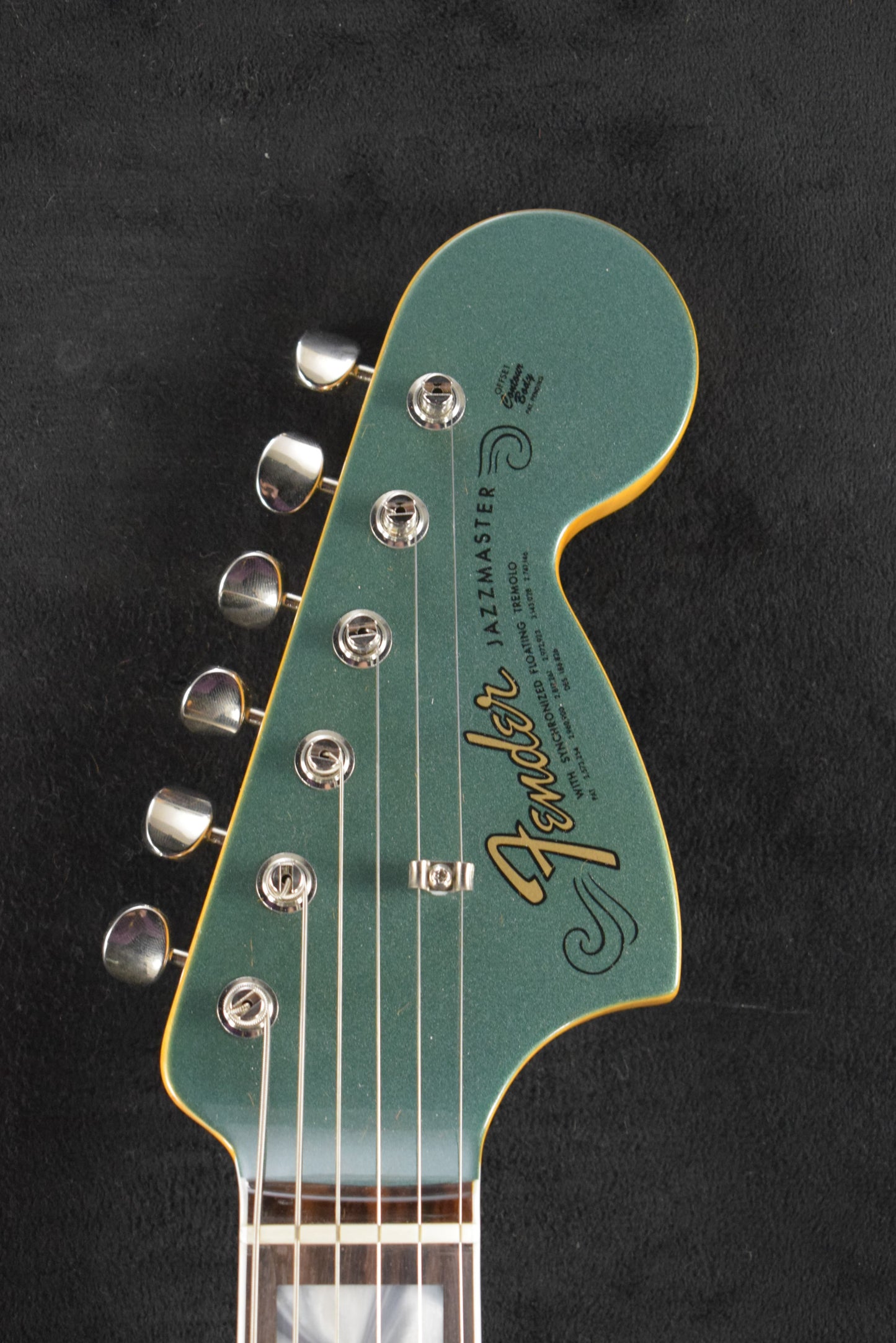 Fender American Vintage II 1966 Jazzmaster Rosewood Fingerboard Sherwood Green Metallic