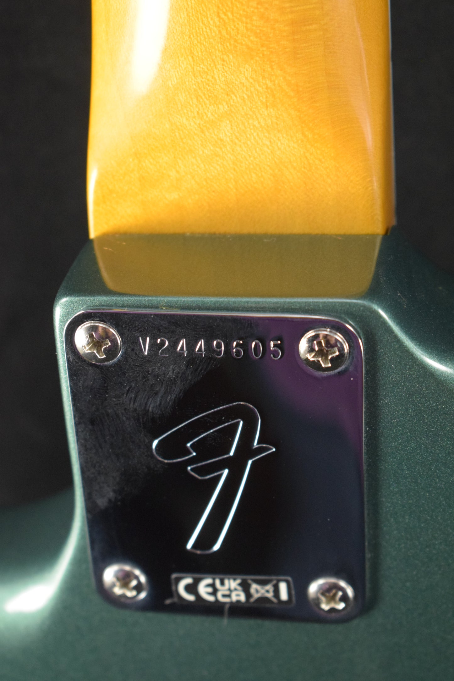 Fender American Vintage II 1966 Jazzmaster Rosewood Fingerboard Sherwood Green Metallic