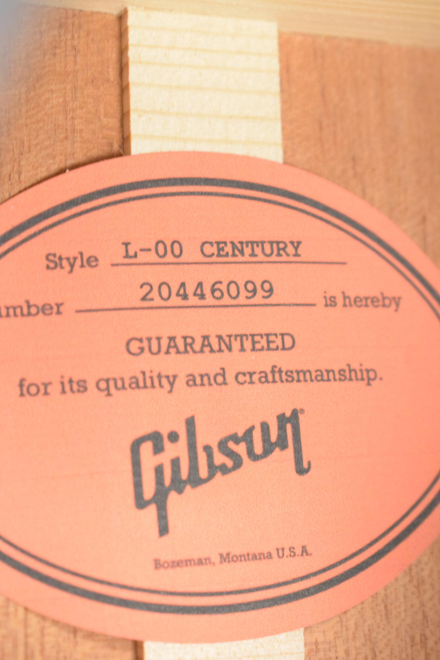 Gibson L-00 Century 12-Fret Vintage Sunburst