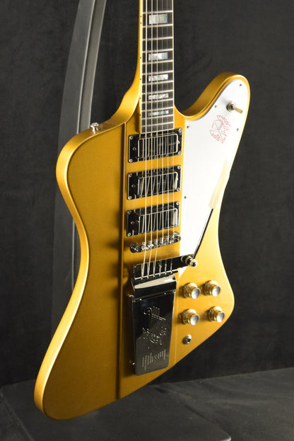 Gibson Custom LE 1963 Firebird VII Reissue Double Gold Maestro Gloss NH