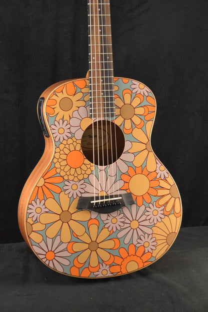 Taylor GS Mini-e Special Edition Floral Blue