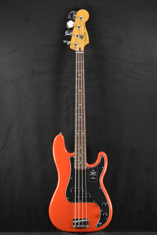Fender Player II Precision Bass Coral Red Rosewood Fingerboard