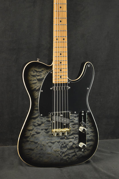 Tom Anderson Top T Icon Contoured Atlantic Storm to Black Edge Burst with Binding