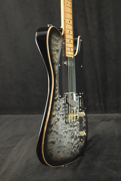 Tom Anderson Top T Icon Contoured Atlantic Storm to Black Edge Burst with Binding