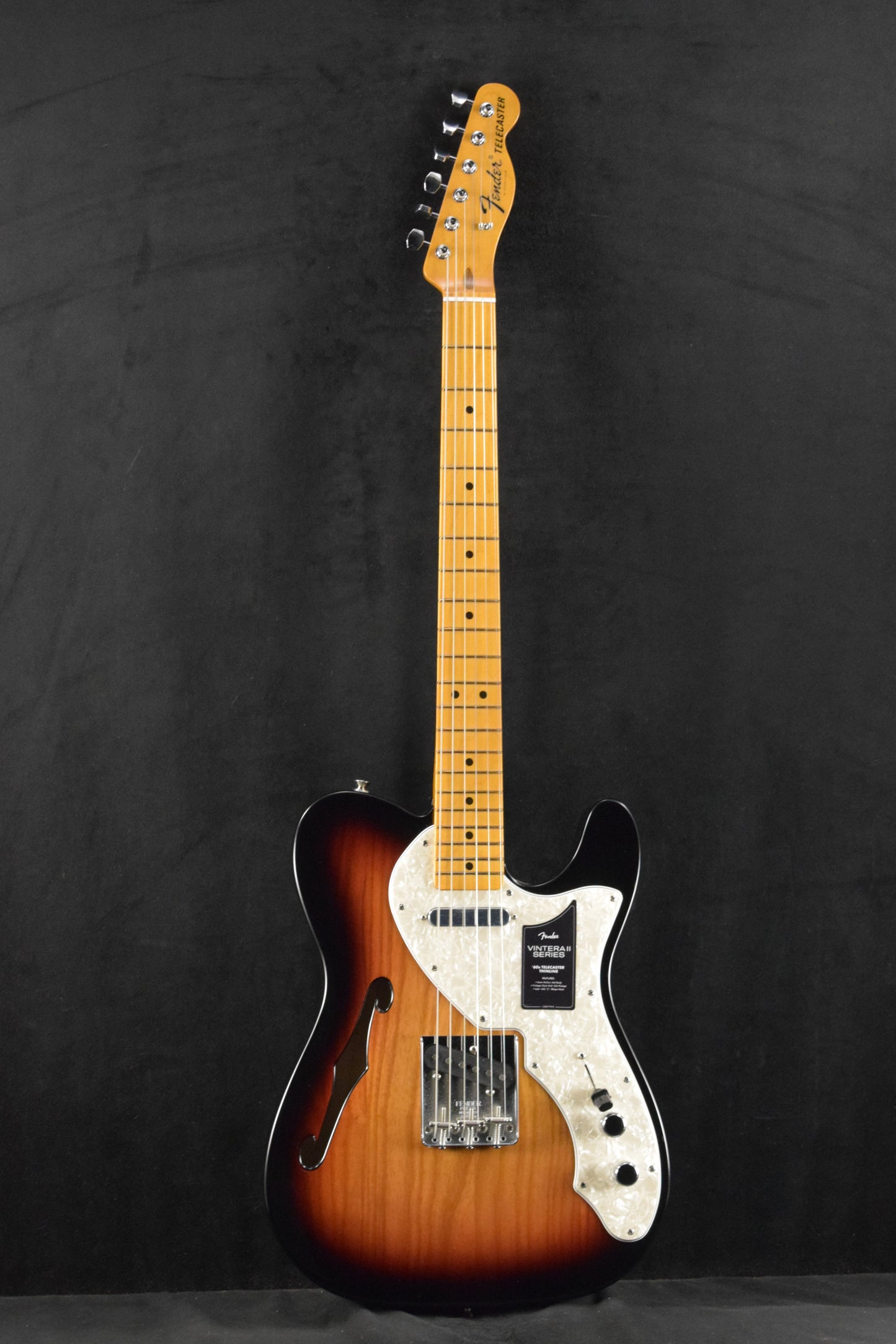 Fender Vintera II '60s Telecaster Thinline 3-Color Sunburst Maple Fingerboard