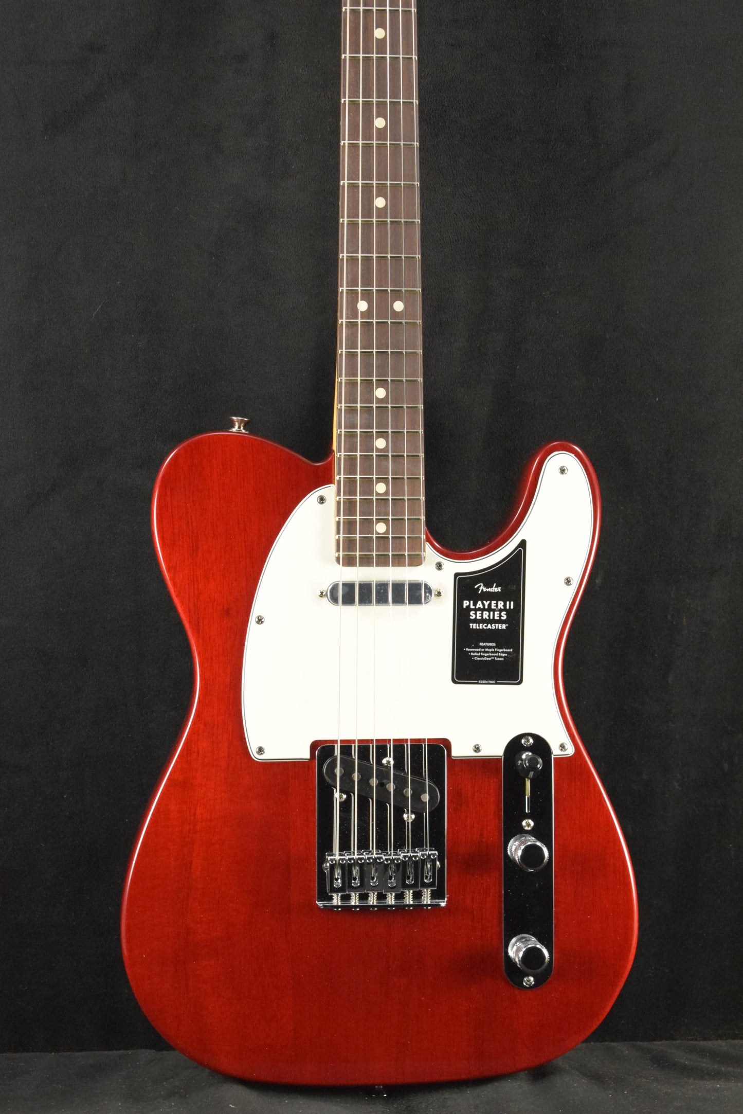 Fender Player II Telecaster Transparent Cherry Rosewood Fingerboard