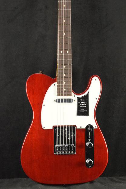 Fender Player II Telecaster Transparent Cherry Rosewood Fingerboard