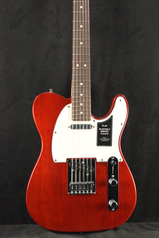 Fender Player II Telecaster Transparent Cherry Rosewood Fingerboard