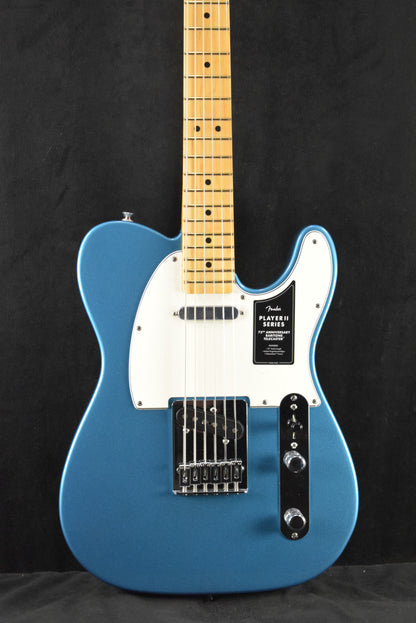 Fender 75th Anniversary Player II Baritone Telecaster Lake Placid Blue Maple Fingerboard