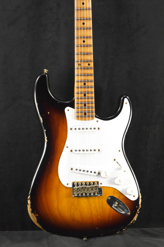 Fender Limited Edition 70th Anniversary 1954 Stratocaster Relic Wide-Fade 2-Color Sunburst