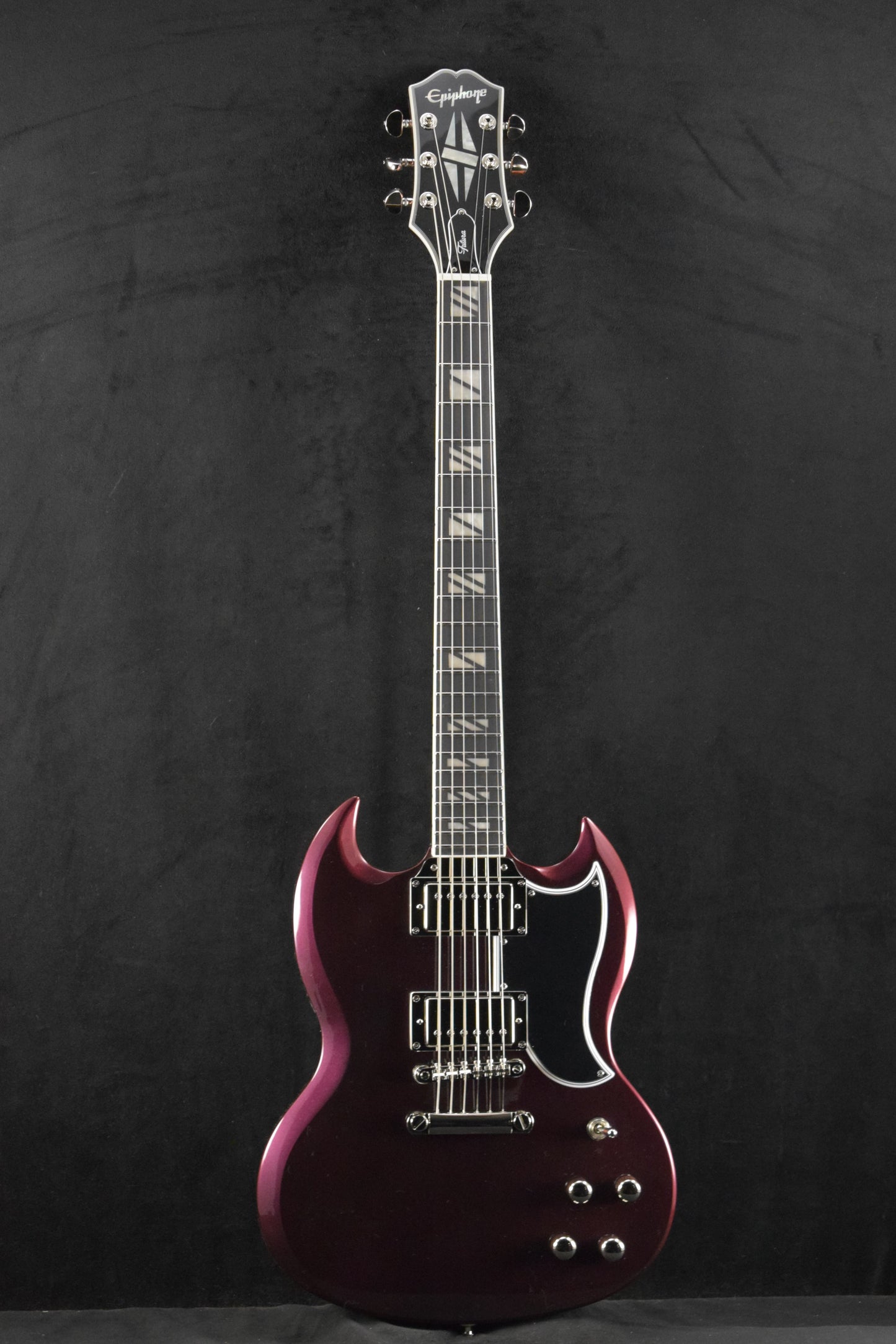 Epiphone Futura SG Custom Midnight Ember Shift