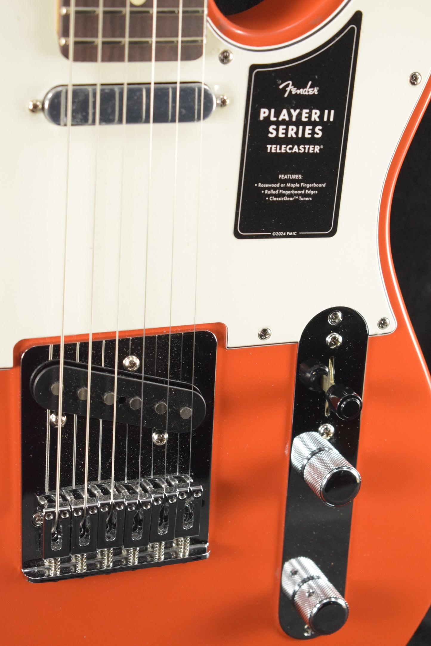 Fender Player II Telecaster Rallye Orange Rosewood Fingerboard