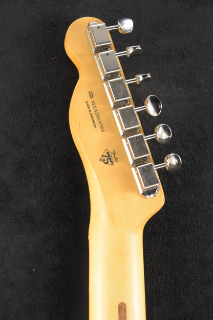 Fender 75th Anniversary Player II Baritone Telecaster Lake Placid Blue Maple Fingerboard