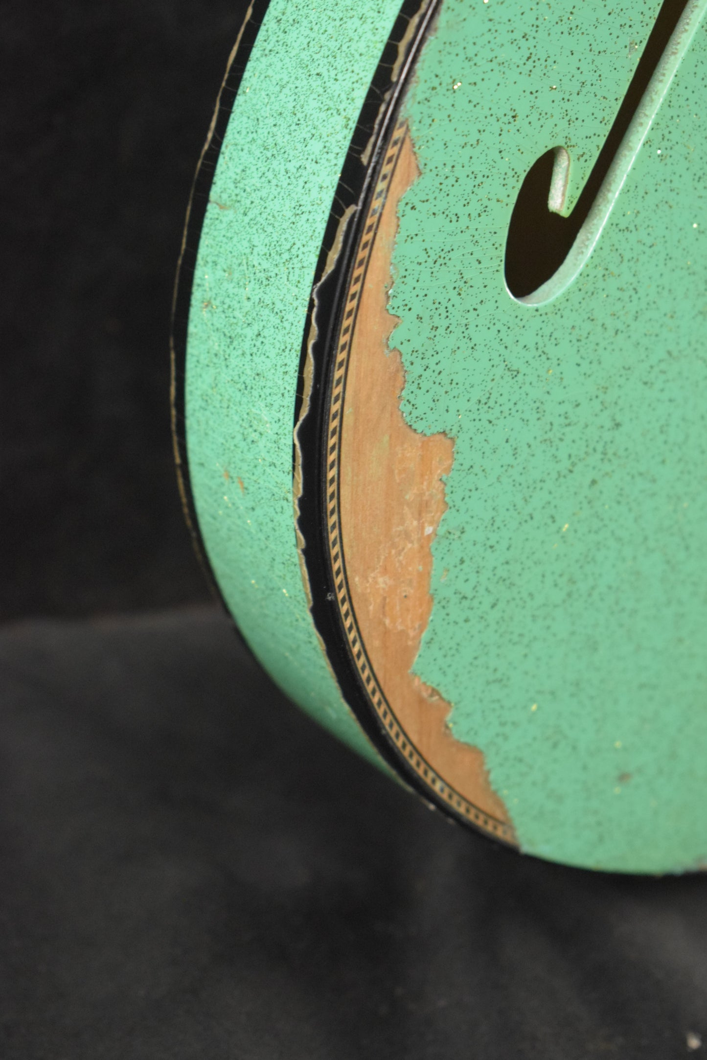 Fender Custom Shop '60s Custom Telecaster Thinline Relic Aged Seafoam Green Sparkle
