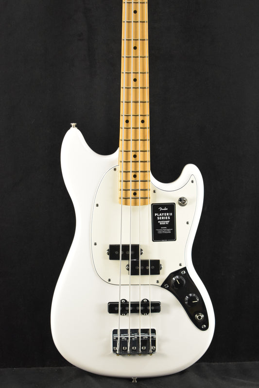 Fender Player II Mustang Bass PJ Polar White Maple Fingerboard