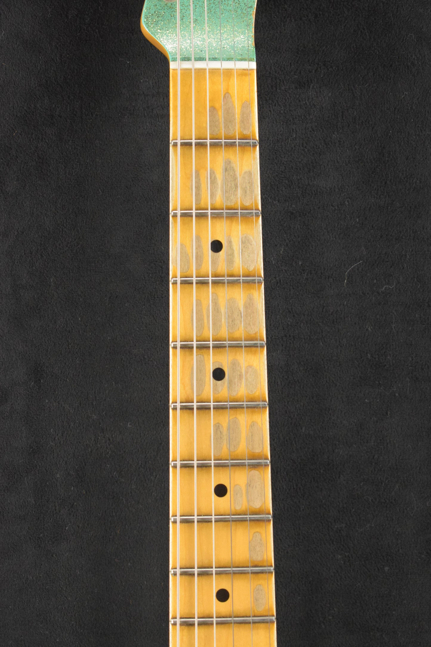 Fender Custom Shop '60s Custom Telecaster Thinline Relic Aged Seafoam Green Sparkle