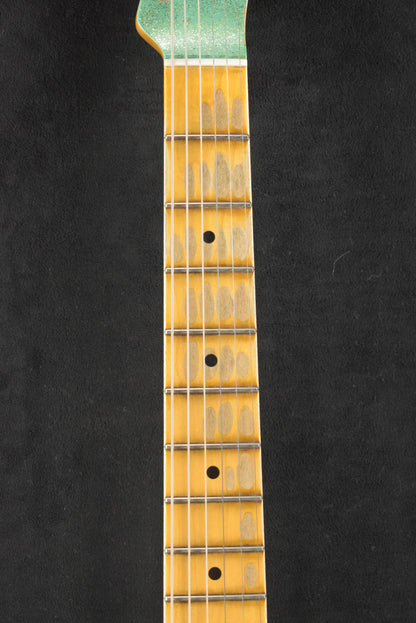 Fender Custom Shop '60s Custom Telecaster Thinline Relic Aged Seafoam Green Sparkle