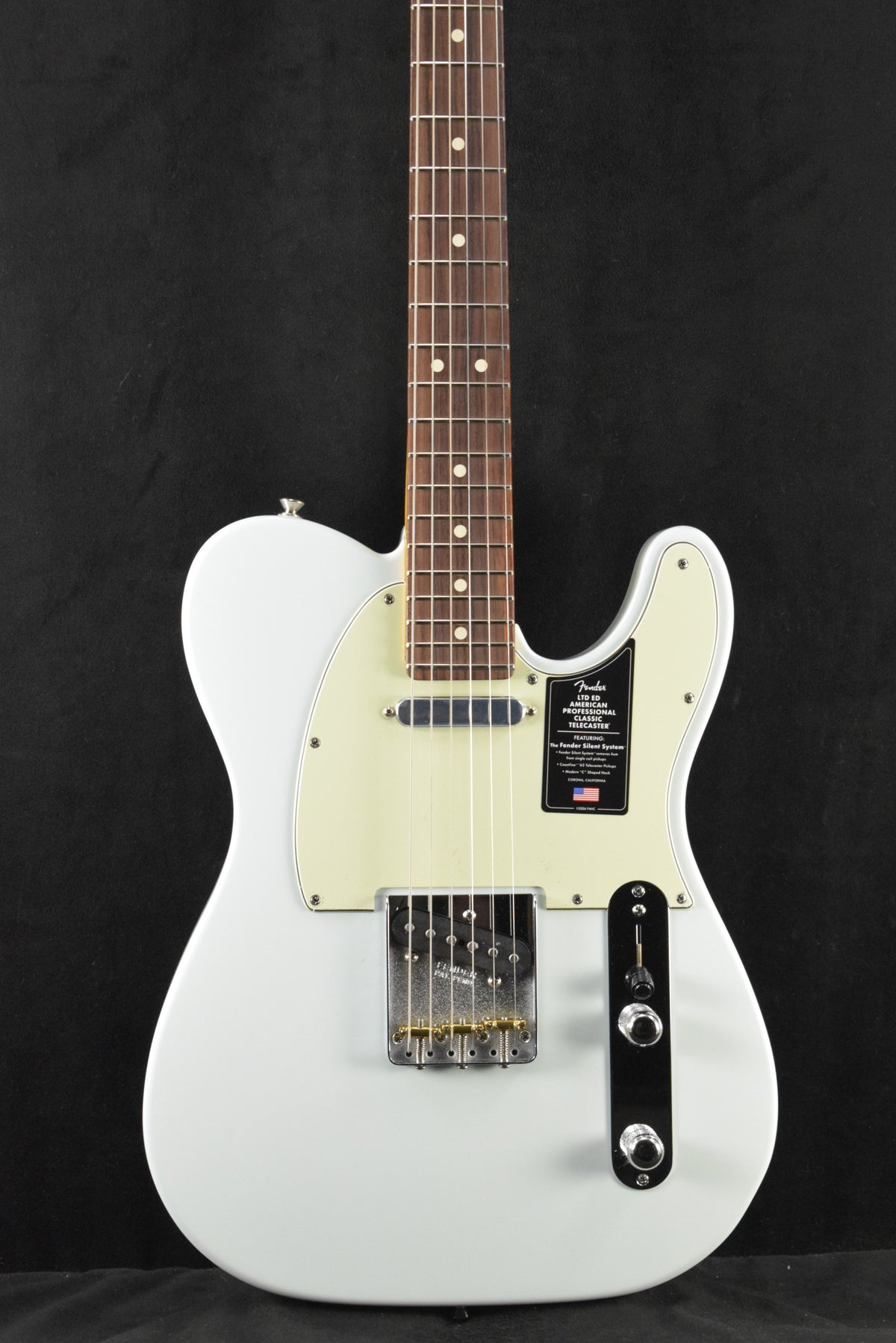 Fender Limited Edition American Professional Classic Telecaster featuring the Fender Silent System Sonic Blue