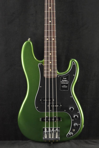 Fender Player II Modified Active Precision Bass Harvest Green Metallic Rosewood Fingerboard