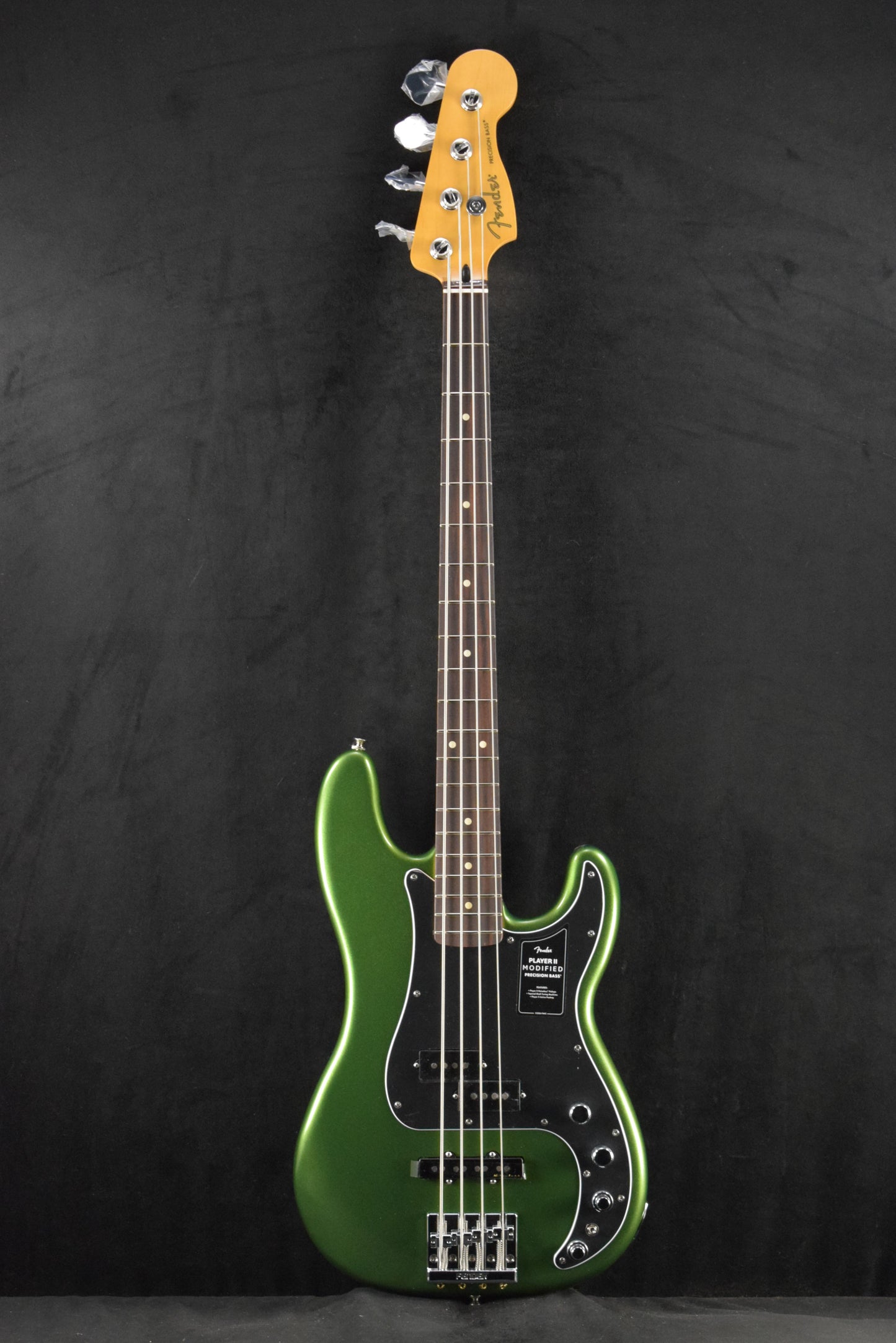 Fender Player II Modified Active Precision Bass Harvest Green Metallic Rosewood Fingerboard