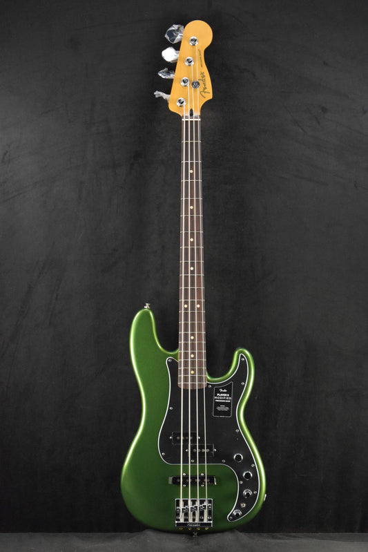 Fender Player II Modified Active Precision Bass Harvest Green Metallic Rosewood Fingerboard