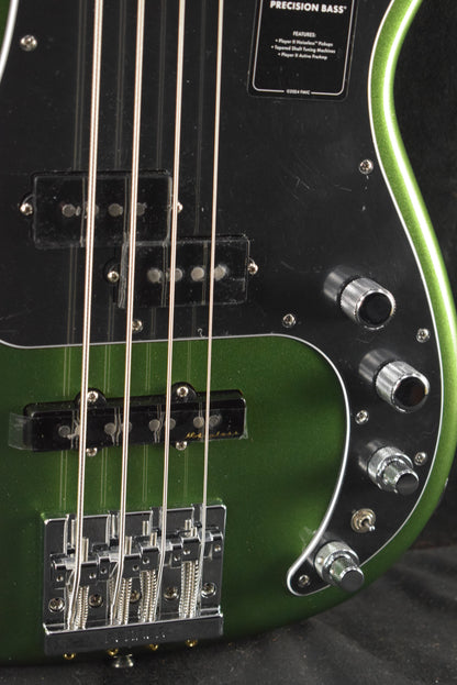 Fender Player II Modified Active Precision Bass Harvest Green Metallic Rosewood Fingerboard