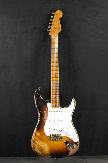 Fender Limited Edition 70th Anniversary 1954 Stratocaster Super Heavy Relic Wide-Fade 2-Color Sunburst