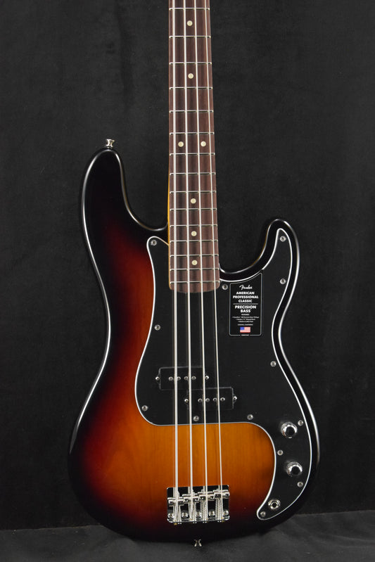 Fender American Professional Classic Precision Bass 3-Color Sunburst Rosewood Fingerboard
