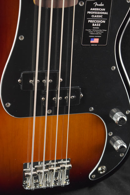 Fender American Professional Classic Precision Bass 3-Color Sunburst Rosewood Fingerboard