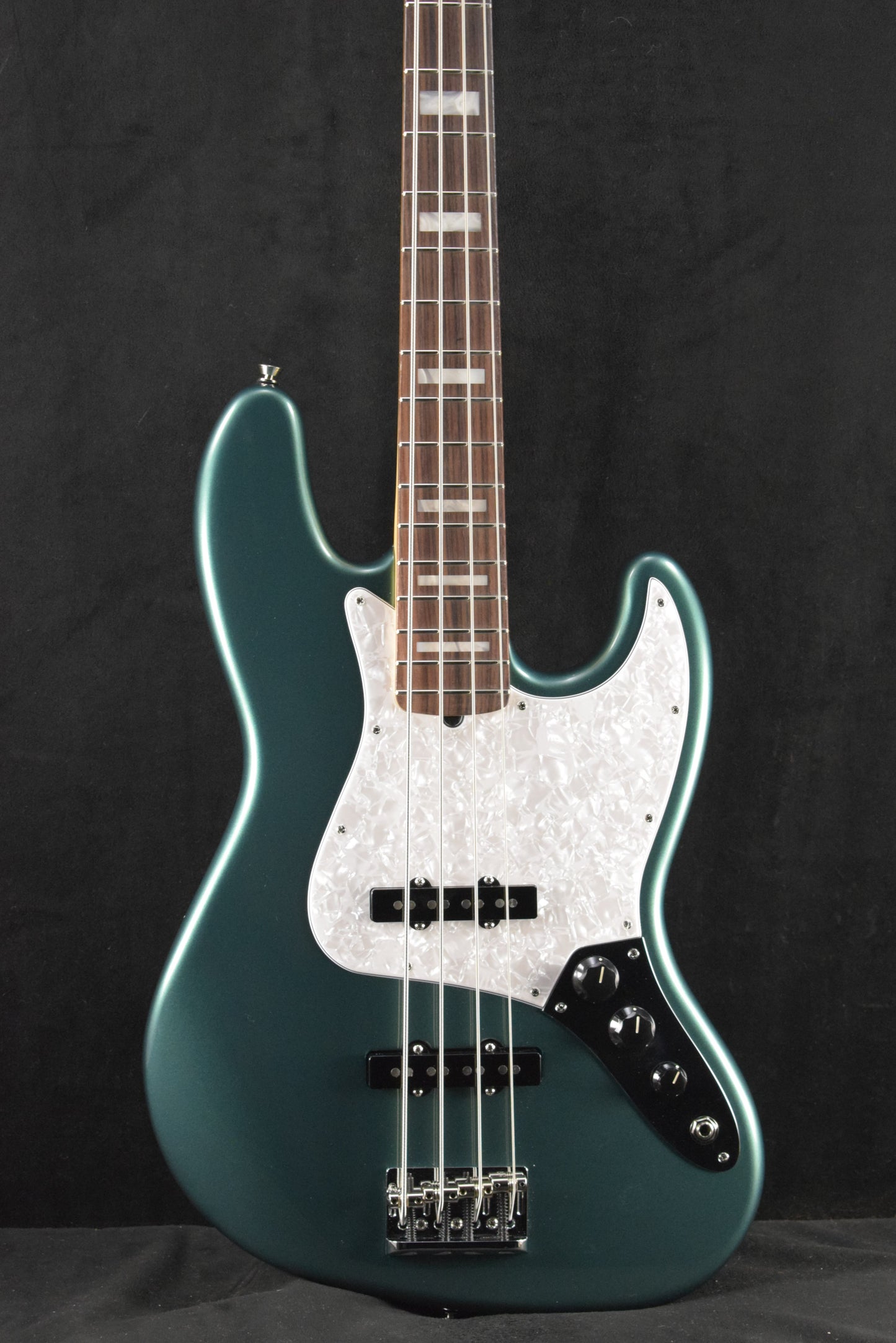 Fender Adam Clayton Jazz Bass Sherwood Green Metallic Rosewood Fingerboard