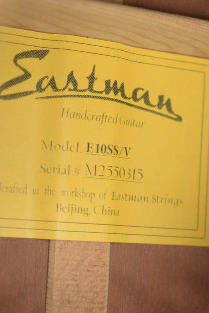Eastman E10SS/V Slope Shoulder Dreadnought Antique Varnish Finish