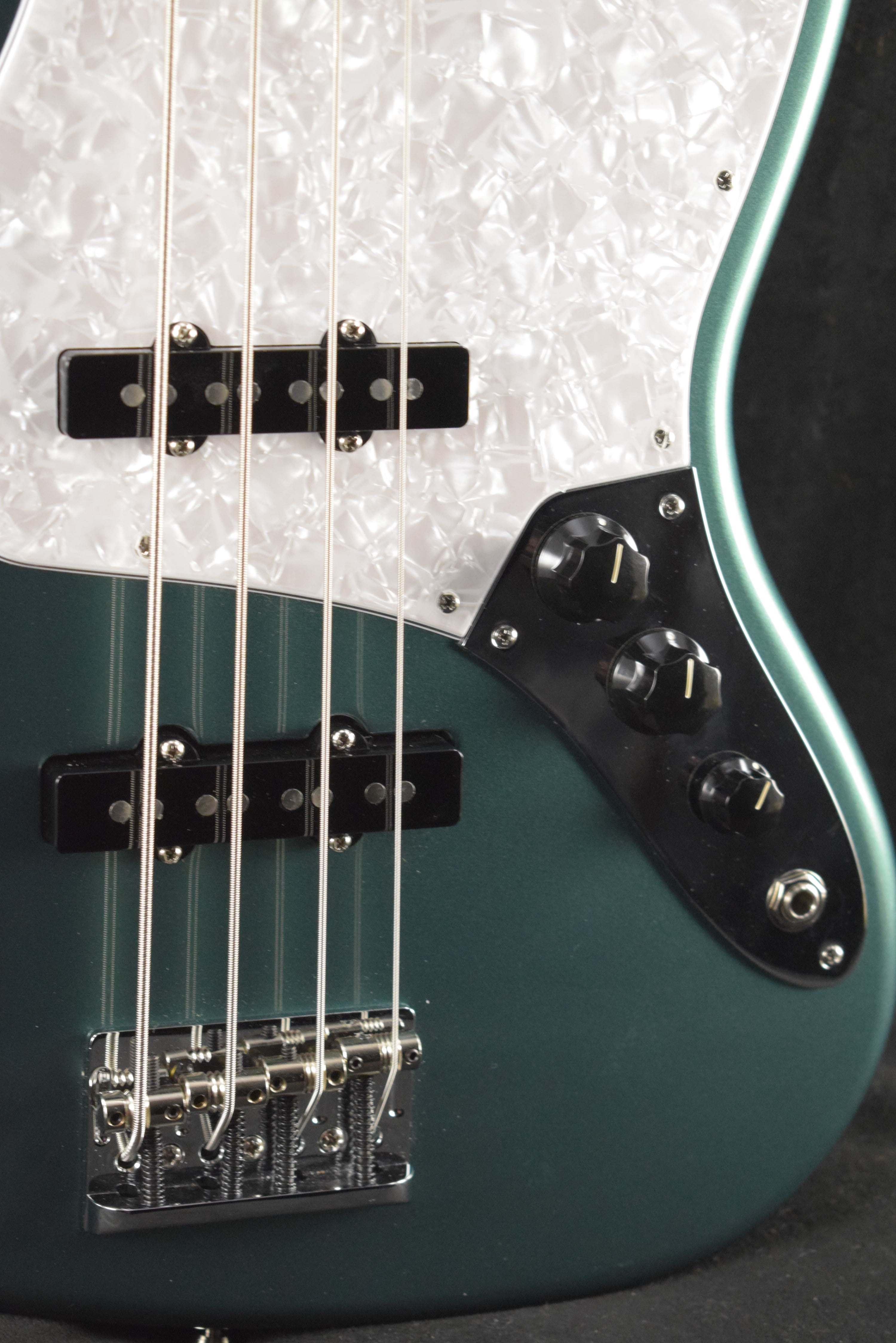 Fender Adam Clayton Jazz Bass Sherwood Green Metallic Rosewood