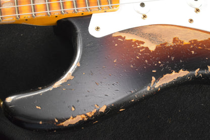 Fender Limited Edition 70th Anniversary 1954 Stratocaster Super Heavy Relic Wide-Fade 2-Color Sunburst