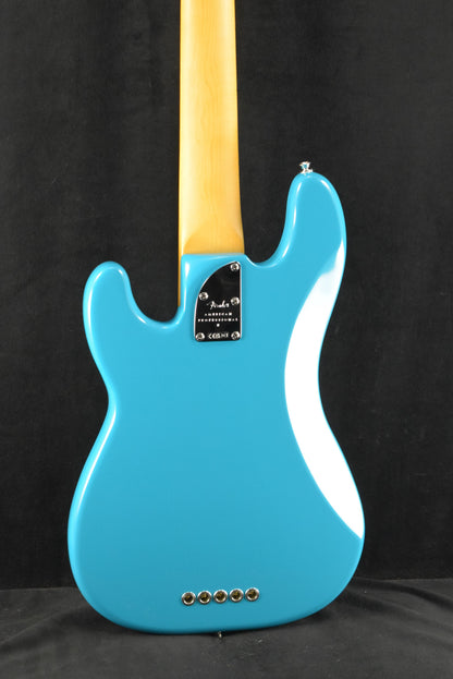 Fender American Professional II Precision Bass V Maple Fingerboard Miami Blue